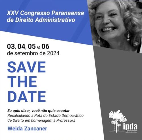 XXV Congresso Paranaense de Direito Administrativo