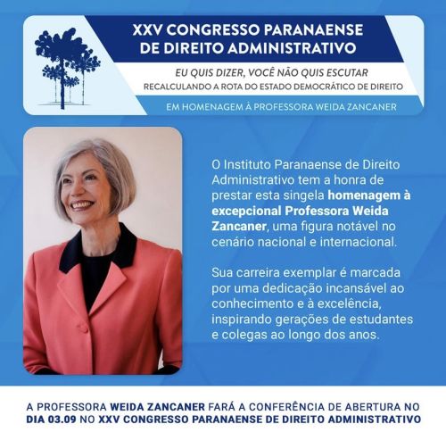 Professora Weida Zancaner